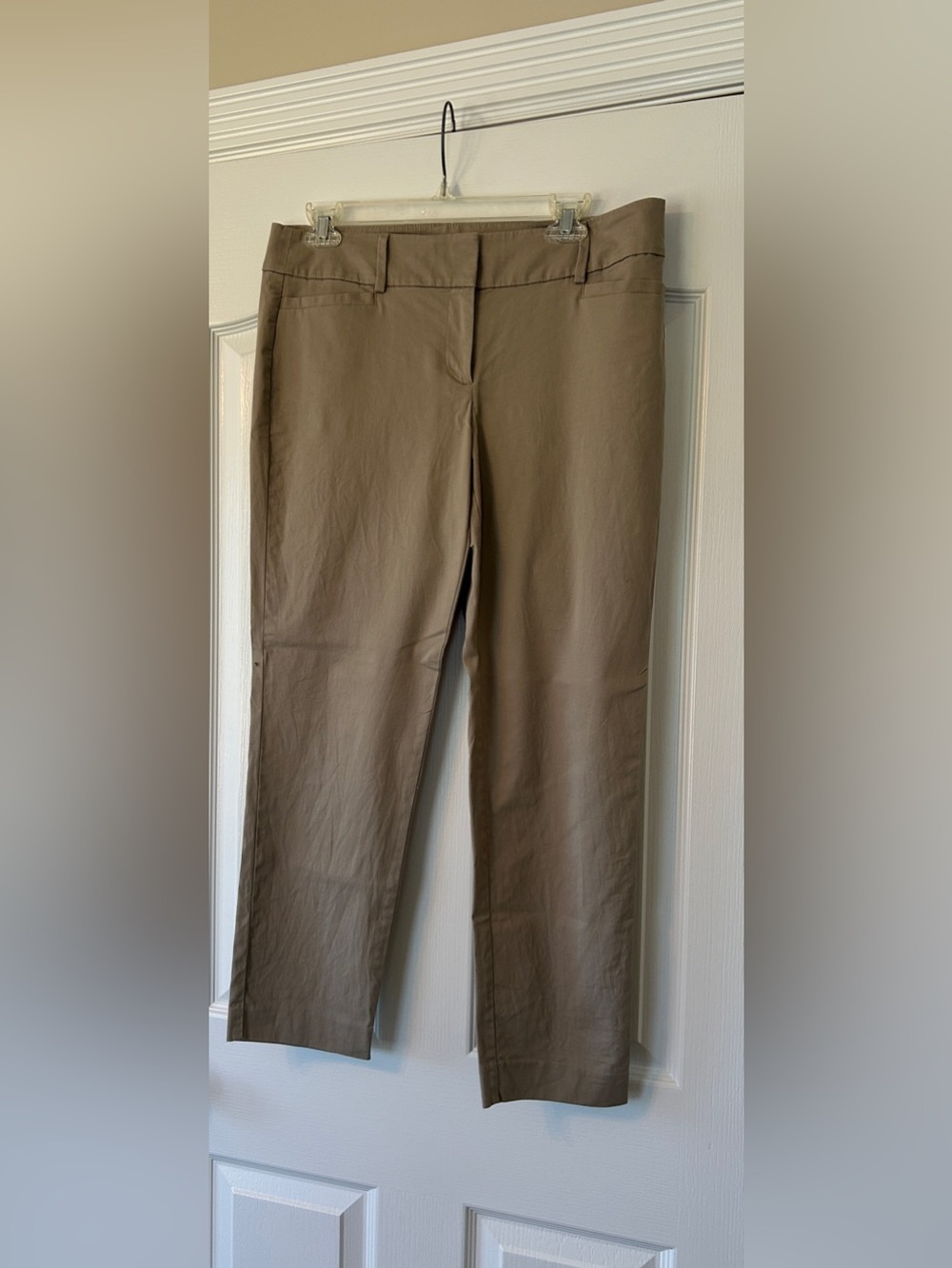 LOFT Women’s Slim Straight Khaki Pants - Taupe